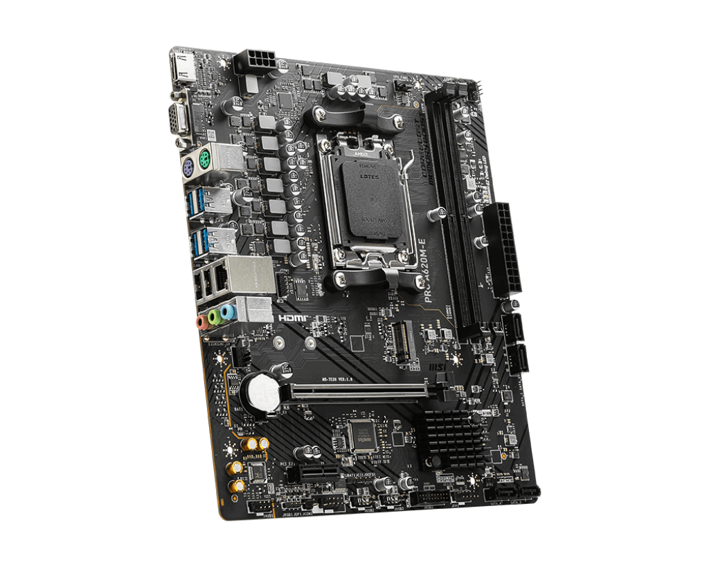 MSI PRO A620M-E DDR5 AM5 Motherboard