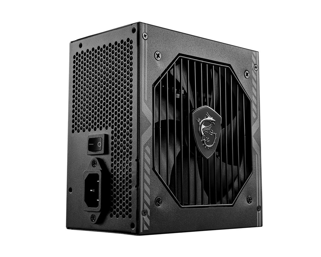 MSI MAG A550BN Gaming Power Supply - 80 Plus Bronze Certified 550W - Compact Size - ATX PSU