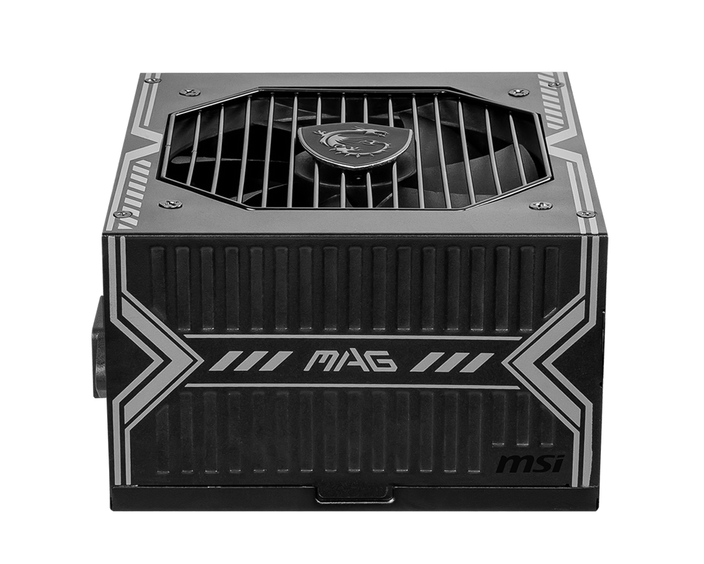MSI MAG A550BN Gaming Power Supply - 80 Plus Bronze Certified 550W - Compact Size - ATX PSU