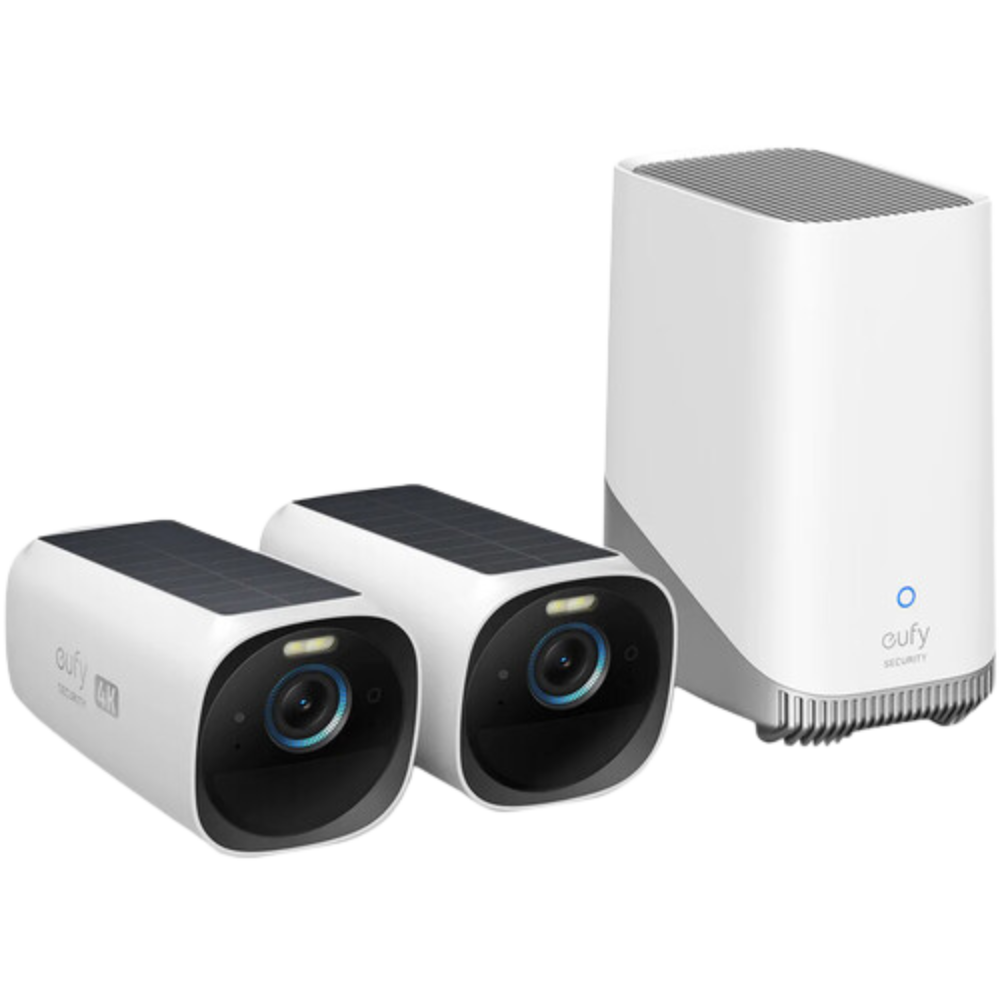 Eufy Security EufyCam 3 - 4K UHD Wireless Security 2 Camera Kit
