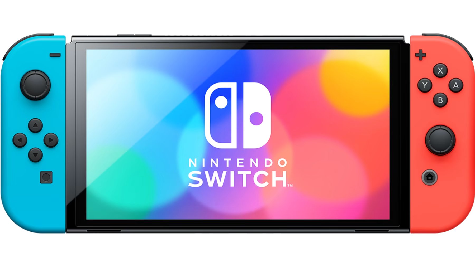 Nintendo Switch - OLED Model (Neon Red & Blue)