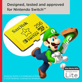 SanDisk 256GB Nintendo Switch Micro SD Card