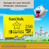 SanDisk 256GB Nintendo Switch Micro SD Card