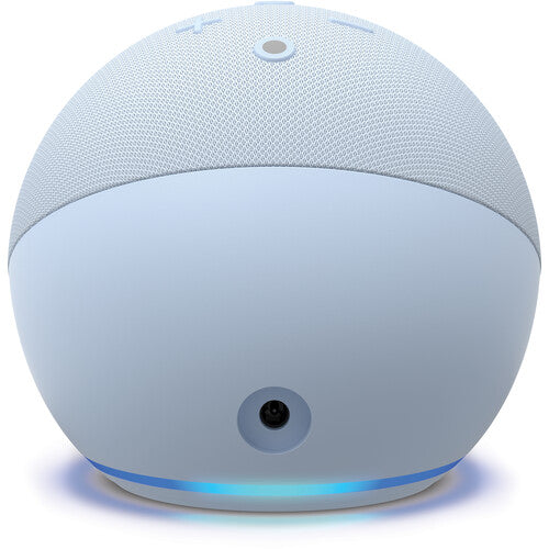 Amazon Echo Dot with Clock - Glacier White (5th Generation)