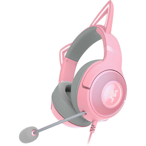 Razer Kraken Kitty V2 RGB Wired USB Headset (Quartz)