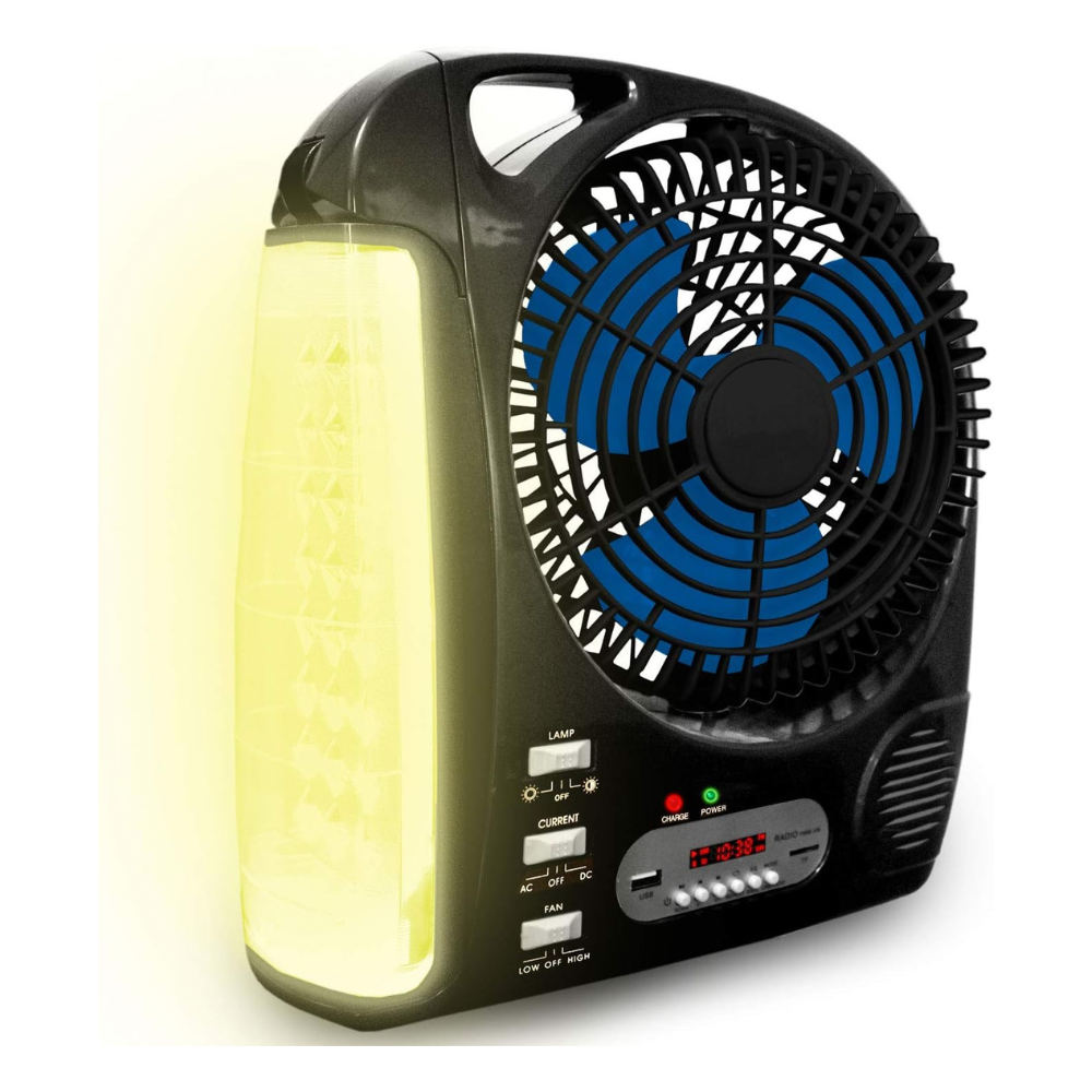 Technical Pro FS2BT Rechargeable Fan LED Light Bluetooth Speaker