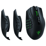 Razer Naga Pro Optical Gaming Mouse with Interchangeable Side Plates