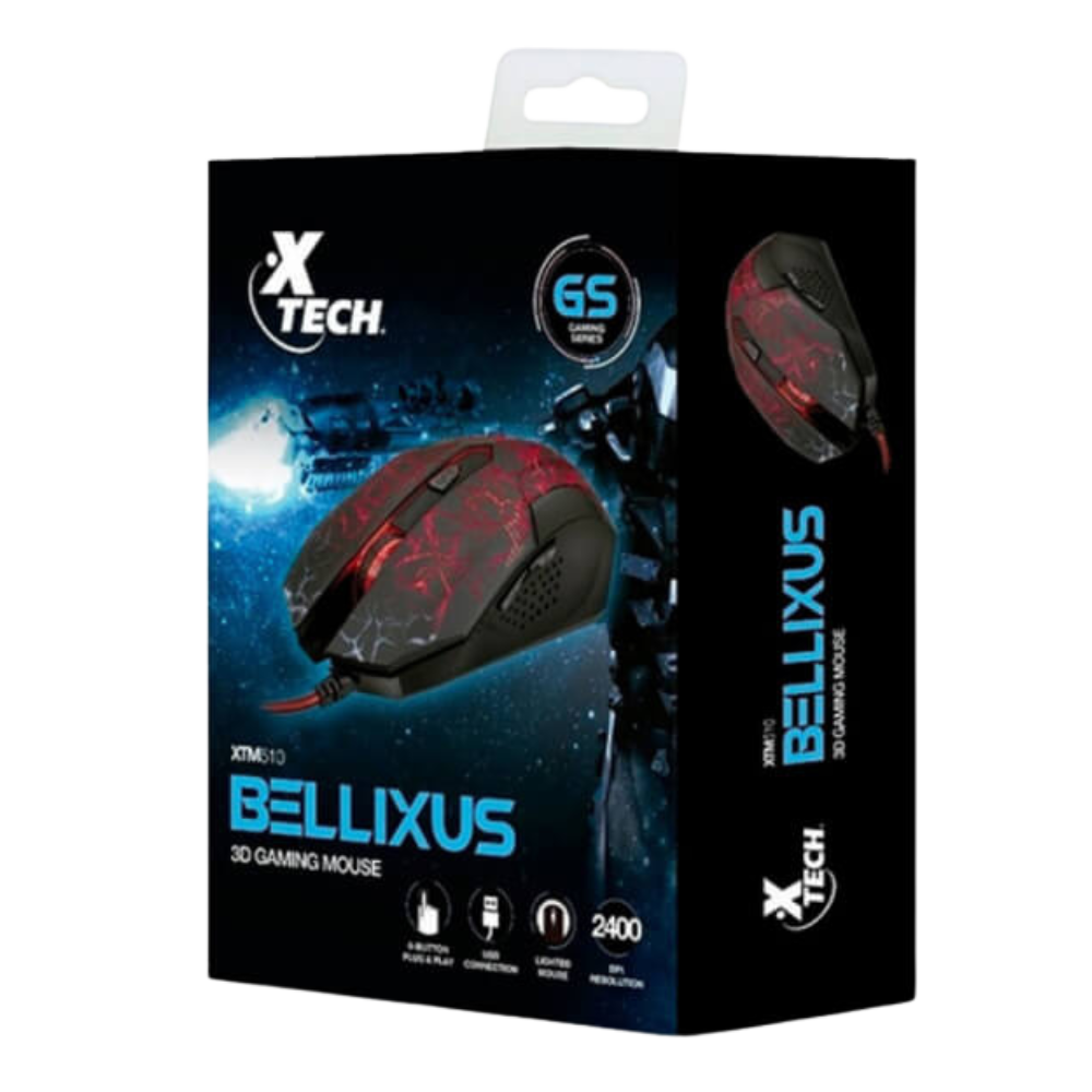 Xtech Bellixus 6-Button Gaming Mouse (XTM-510)