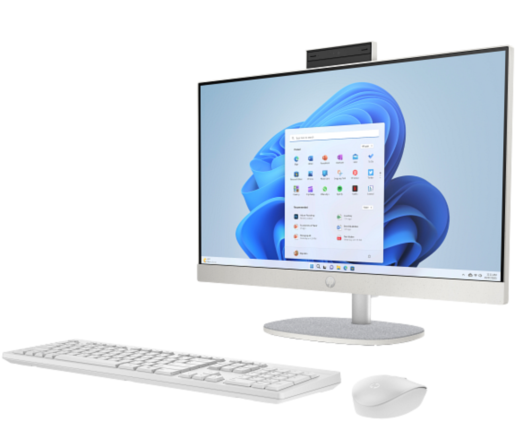 HP 24" All-in-One PC - Ryzen 5, 8GB RAM, 512GB SSD, Windows 11 Home