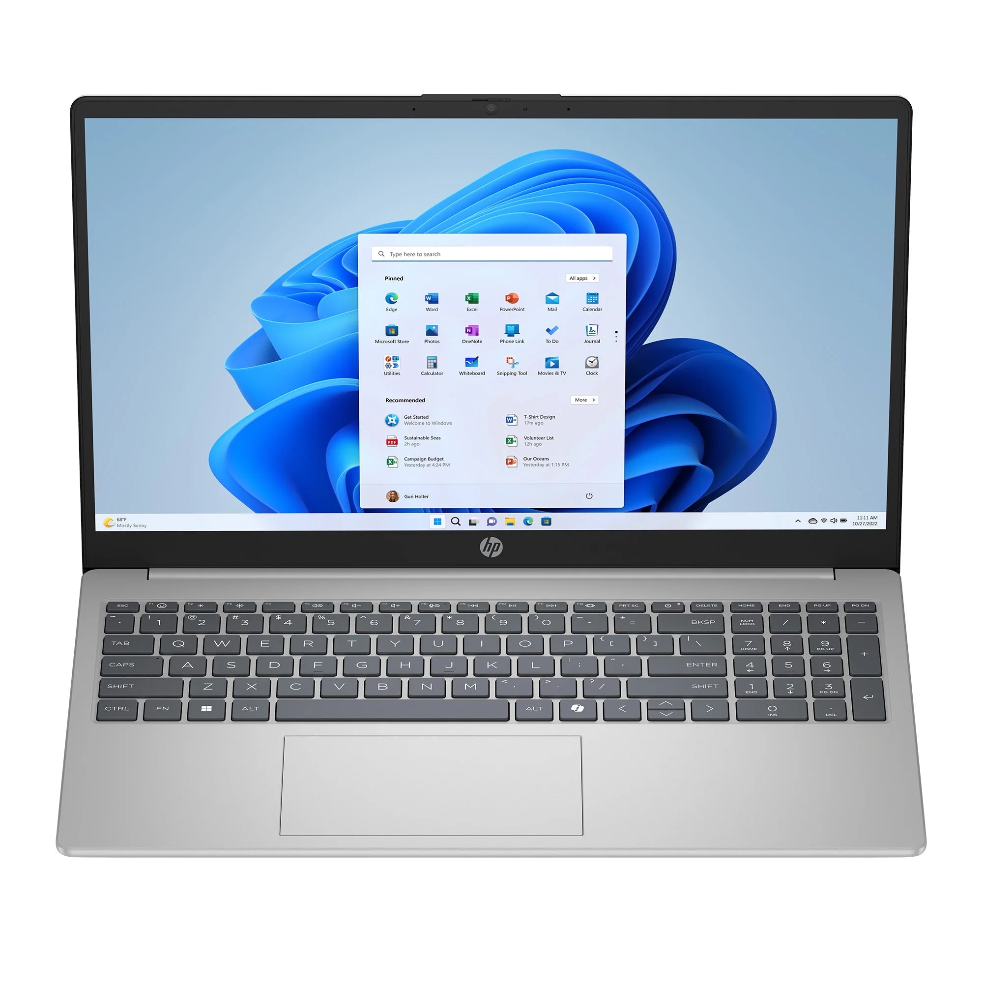 HP 15-FC0047 Touchscreen Laptop - Ryzen 7, 16GB RAM, 512GB SSD, Windows 11 Home