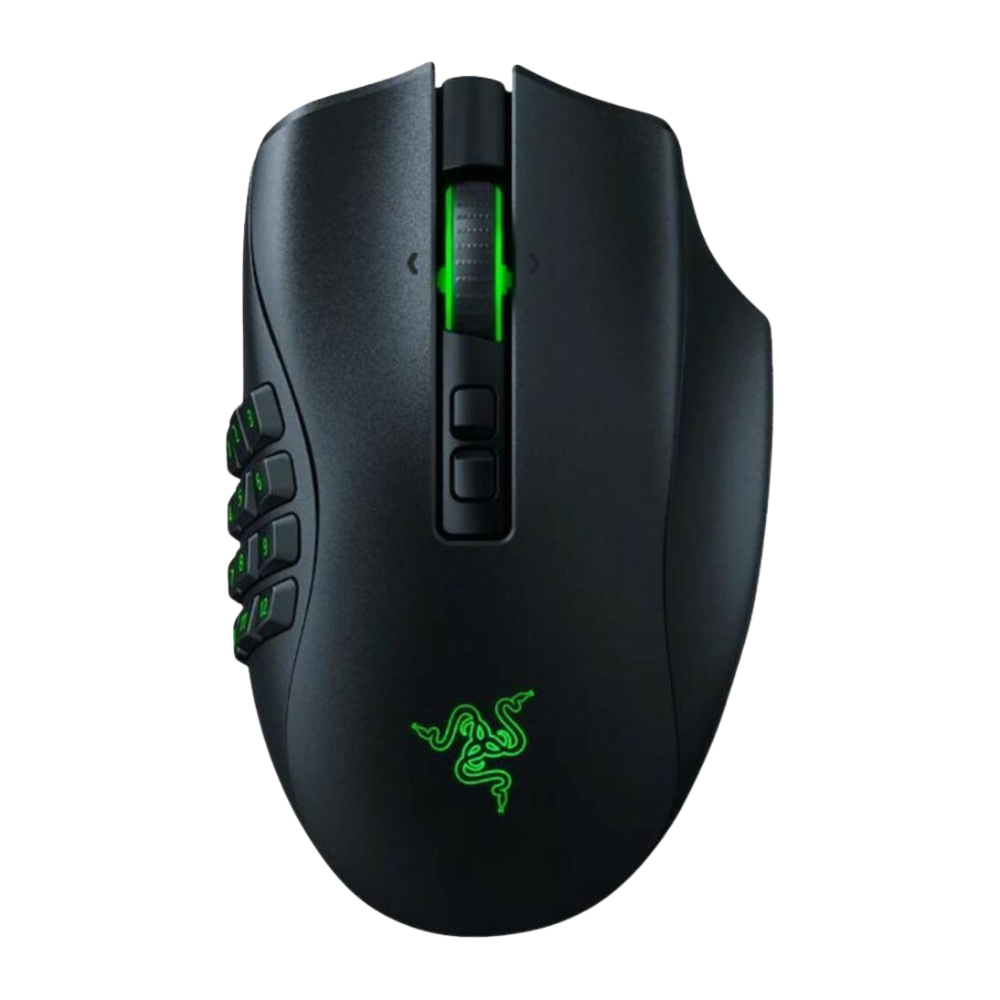 Razer Naga Pro Optical Gaming Mouse with Interchangeable Side Plates
