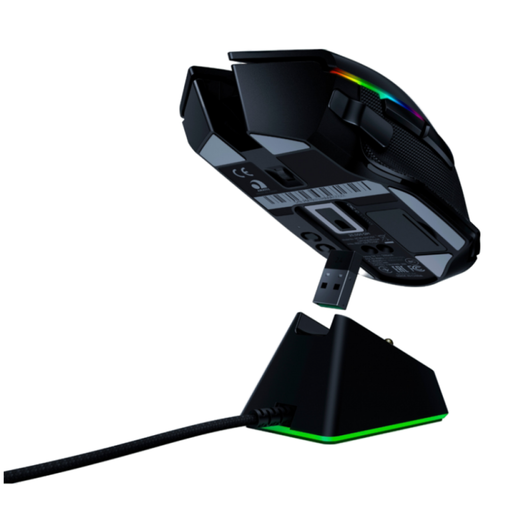 Razer Basilisk Ultimate Wireless Gaming Mouse and Charging Dock