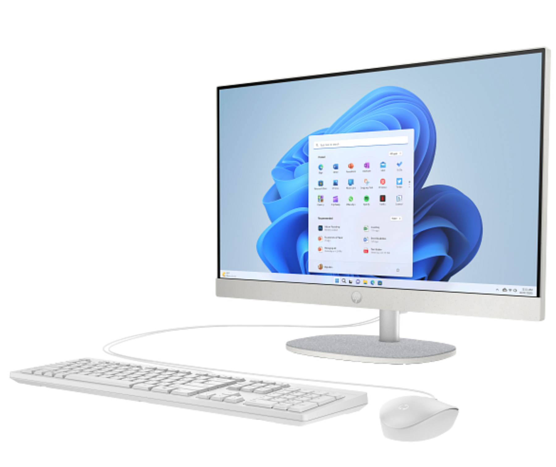 HP 24" All-in-One PC - Ryzen 5, 8GB RAM, 512GB SSD, Windows 11 Home
