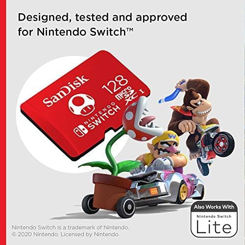 SanDisk 128GB Nintendo Switch Micro SD Card