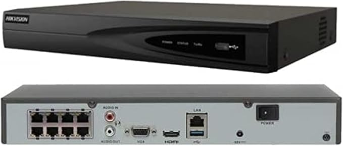 Hikvision DS-7608NI-K1/8P(B) 8-Channel NVR (No HDD)