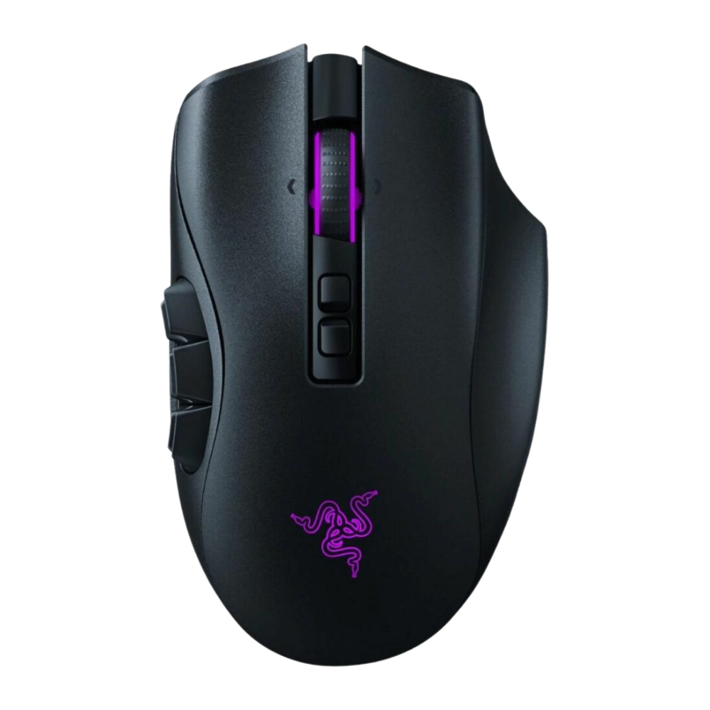 Razer Naga Pro Optical Gaming Mouse with Interchangeable Side Plates