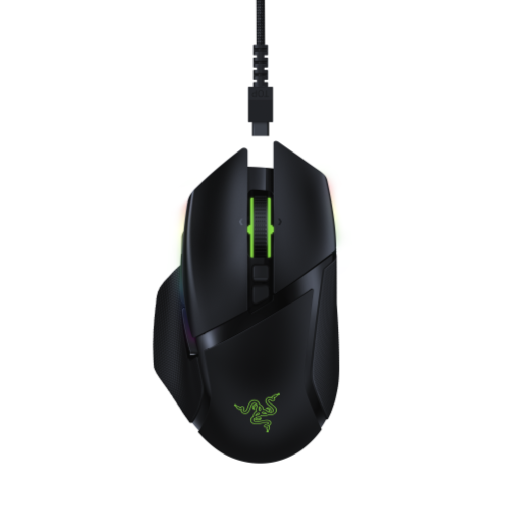 Razer Basilisk Ultimate Wireless Gaming Mouse and Charging Dock