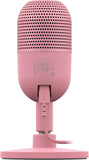 Razer Seiren V3 Mini USB Microphone: Condenser Mic - Supercardioid Pickup Pattern - Tap-to-Mute Sensor with LED Indicator - Shock Absorber - Ultra Compact - PC, Discord, OBS Studio, XSplit