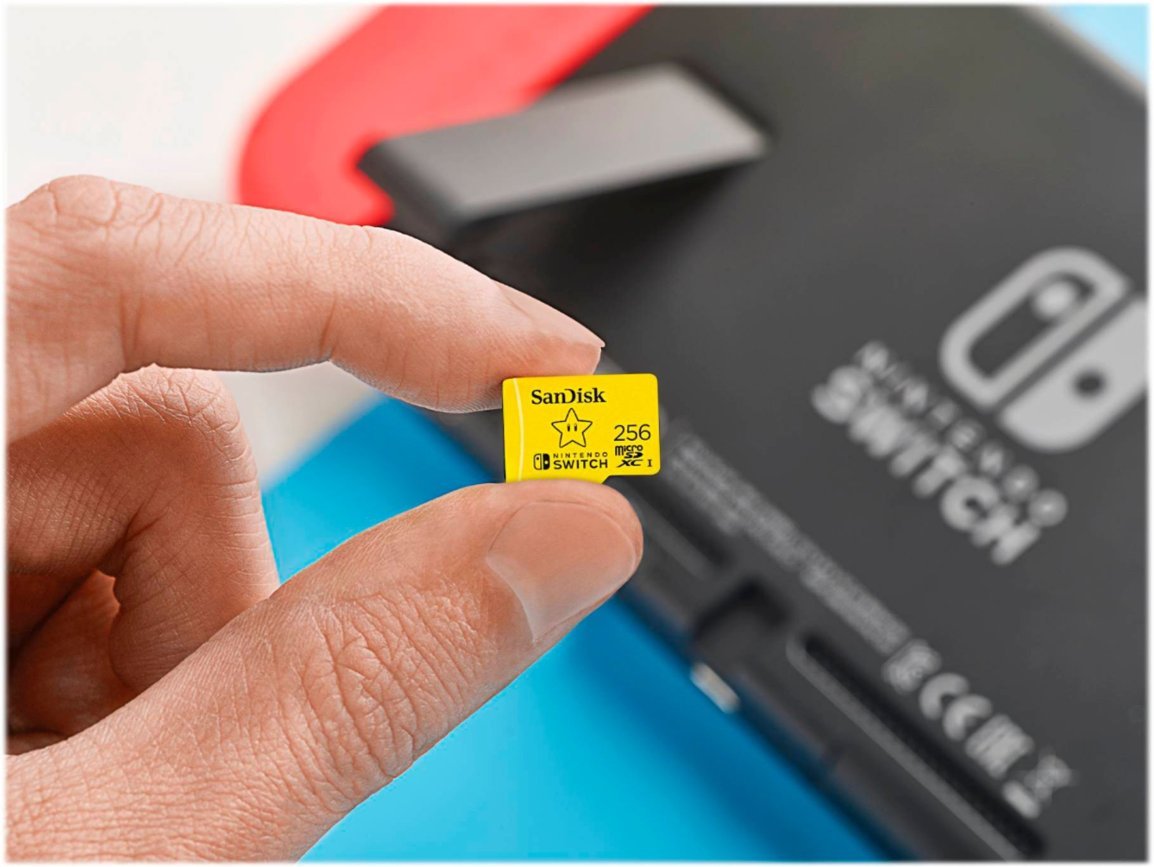 SanDisk 256GB Nintendo Switch Micro SD Card