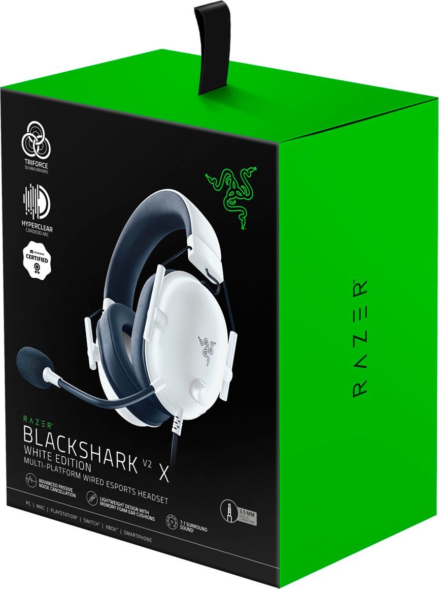Razer BlackShark V2 X Wired Gaming Headset