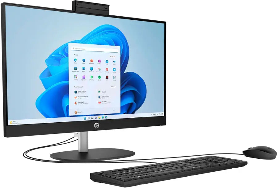 HP 24" All-in-One PC - Ryzen 3, 8GB RAM, 512GB SSD, Windows 11 Home