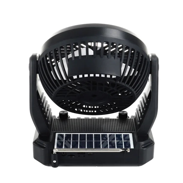 Audiobox RXF-40 Portable Fan w/ Speaker and Flashlight