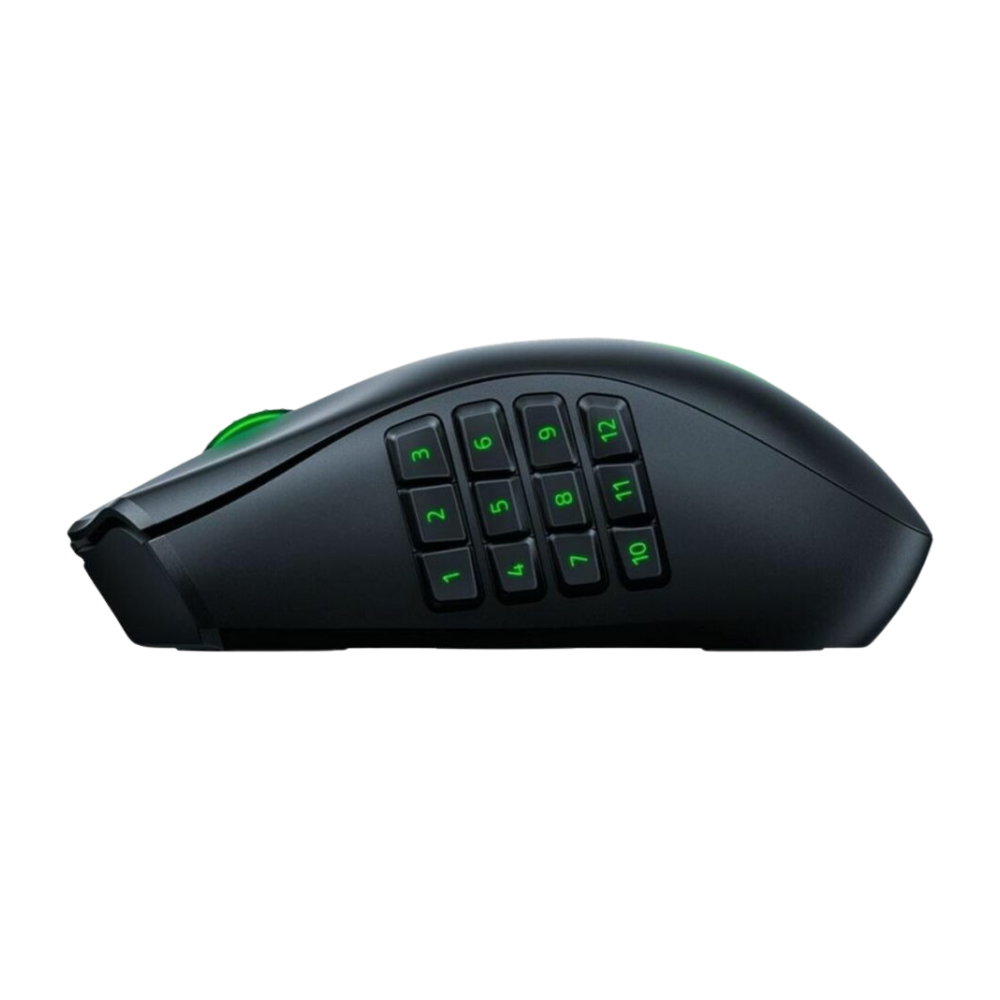 Razer Naga Pro Optical Gaming Mouse with Interchangeable Side Plates