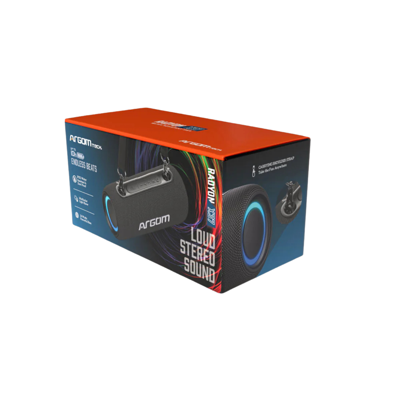 Argom Radyon X37 Premium Wireless BT Speaker (ARG-SP-3127BK)
