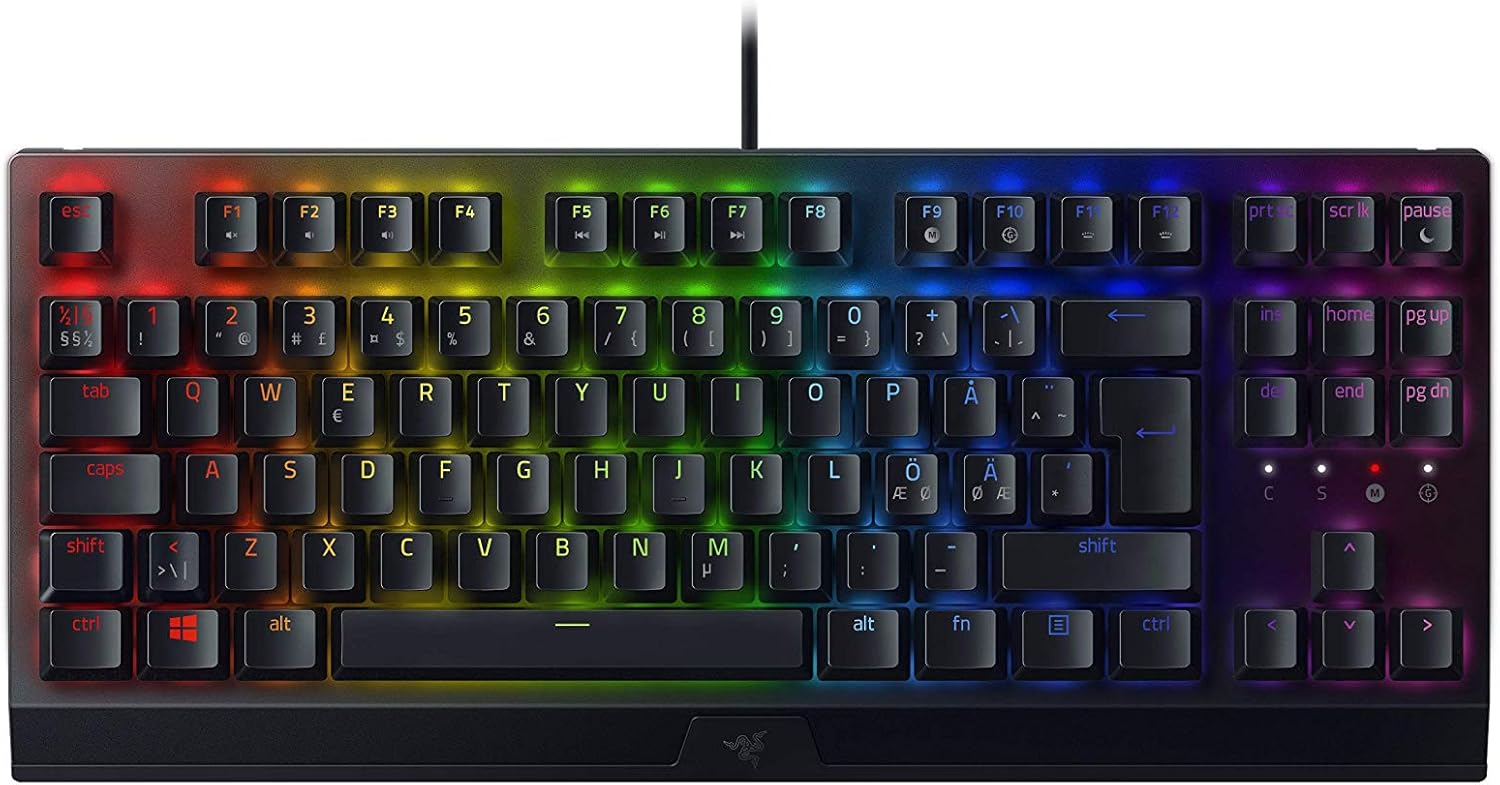 Razer BlackWidow V3 Tenkeyless RGB Gaming Keyboard