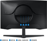 Samsung 32" Odyssey G55C QHD Curved Gaming Monitor