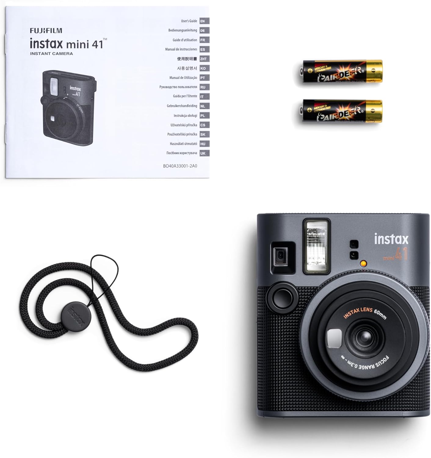 FujiFilm instax mini 41 Instant Analog Camera