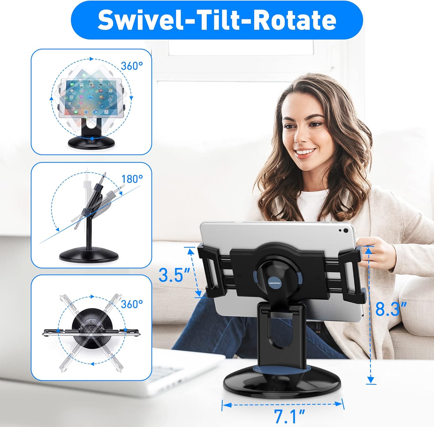 AboveTEK Retail Kiosk iPad/Tablet Stand