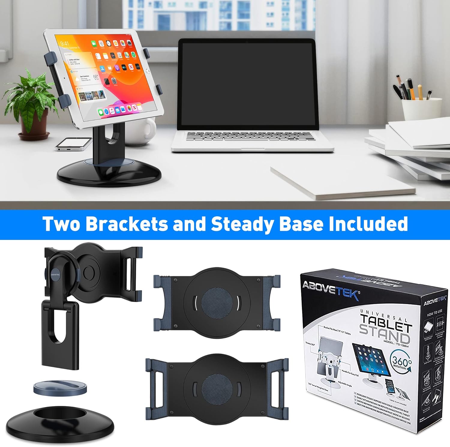 AboveTEK Retail Kiosk iPad/Tablet Stand