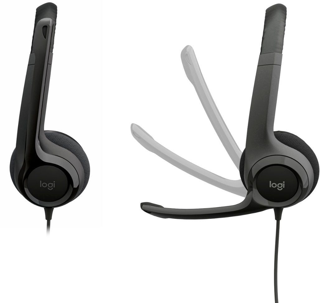 Logitech H390 ClearChat Comfort USB Headset - Black