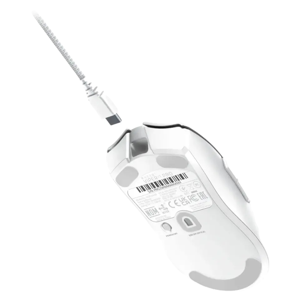Razer Viper V2 Pro Wireless Mouse (White)