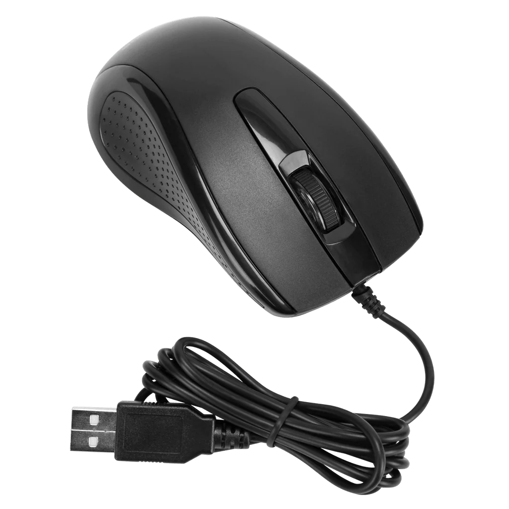 Targus 3-Button USB Full-Size Optical Mouse (AMU81USZ)
