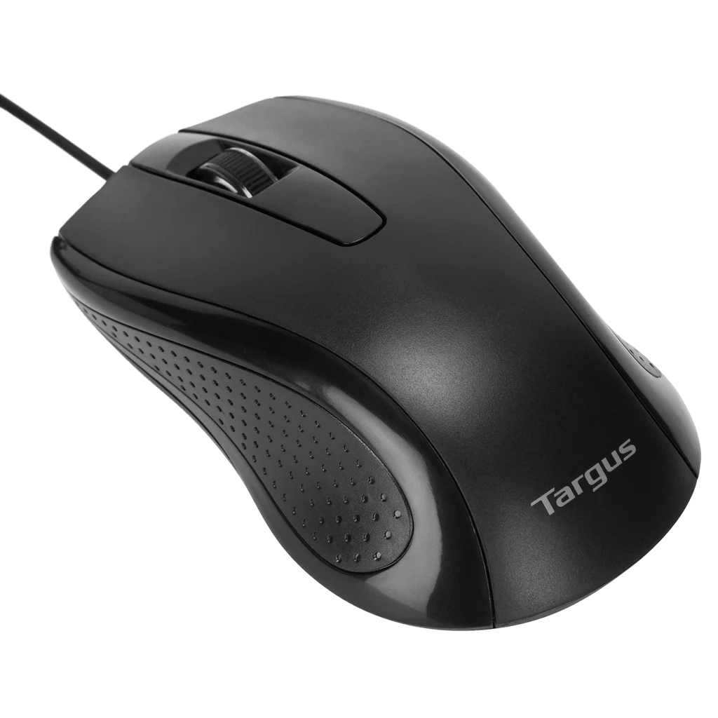 Targus 3-Button USB Full-Size Optical Mouse (AMU81USZ)