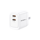 Argom 40W Dual Type-C PD Fast Wall Charger (ARG-AC-0132WT)