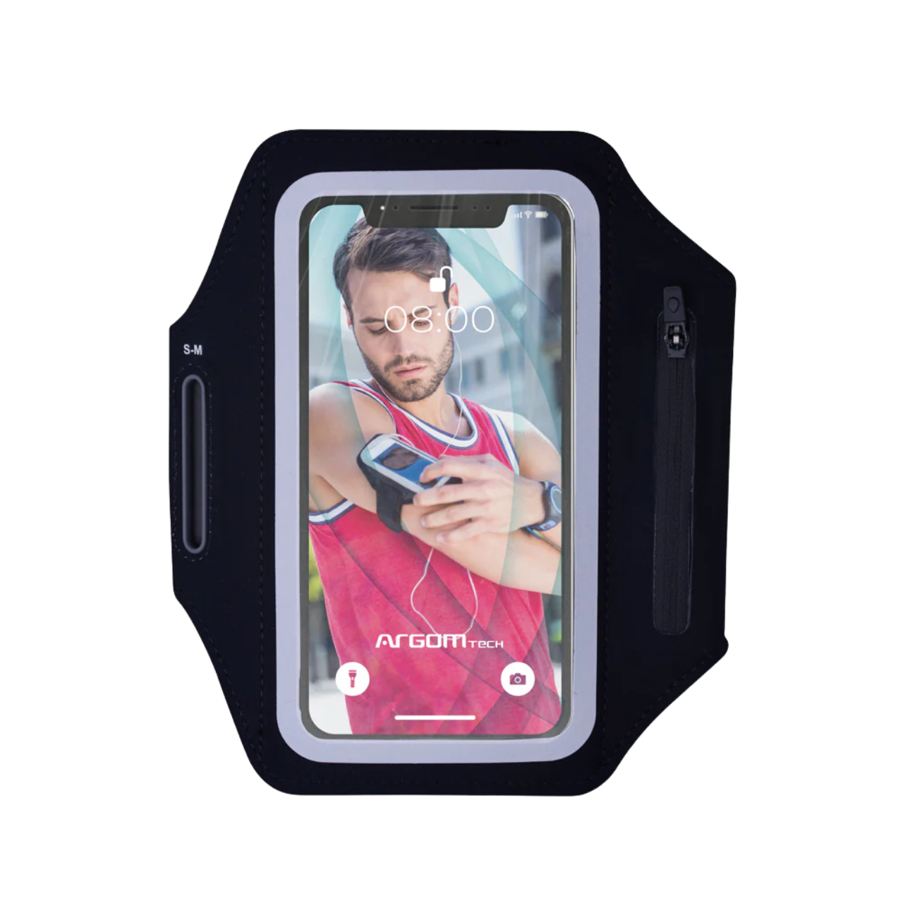Argom Touch Sensitive Screen Sport Armband (ARG-AC-0446BK)