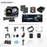 Argom Epic 85 - 4K Ultra HD Action Camera + Remote Control