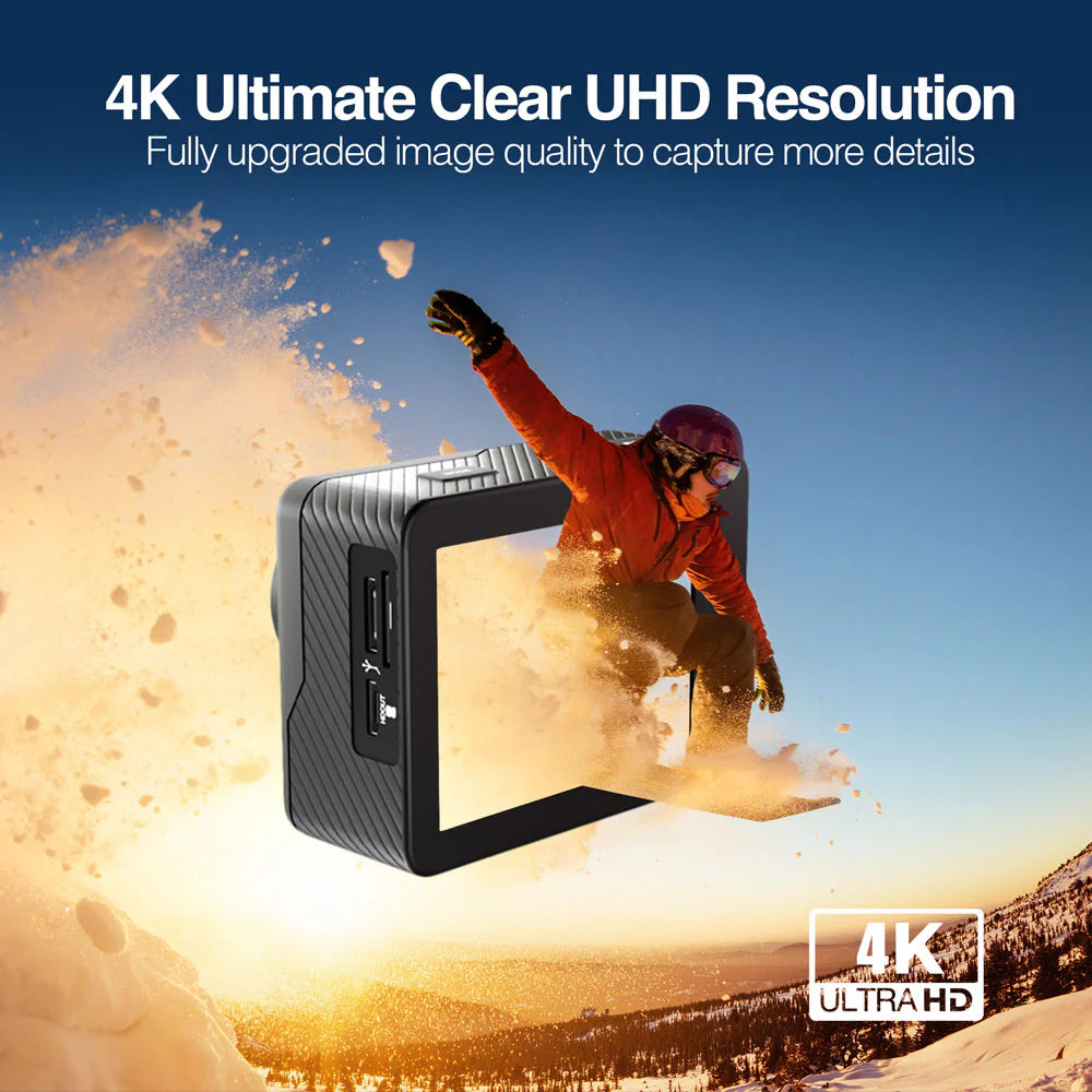 Argom Epic 85 - 4K Ultra HD Action Camera + Remote Control