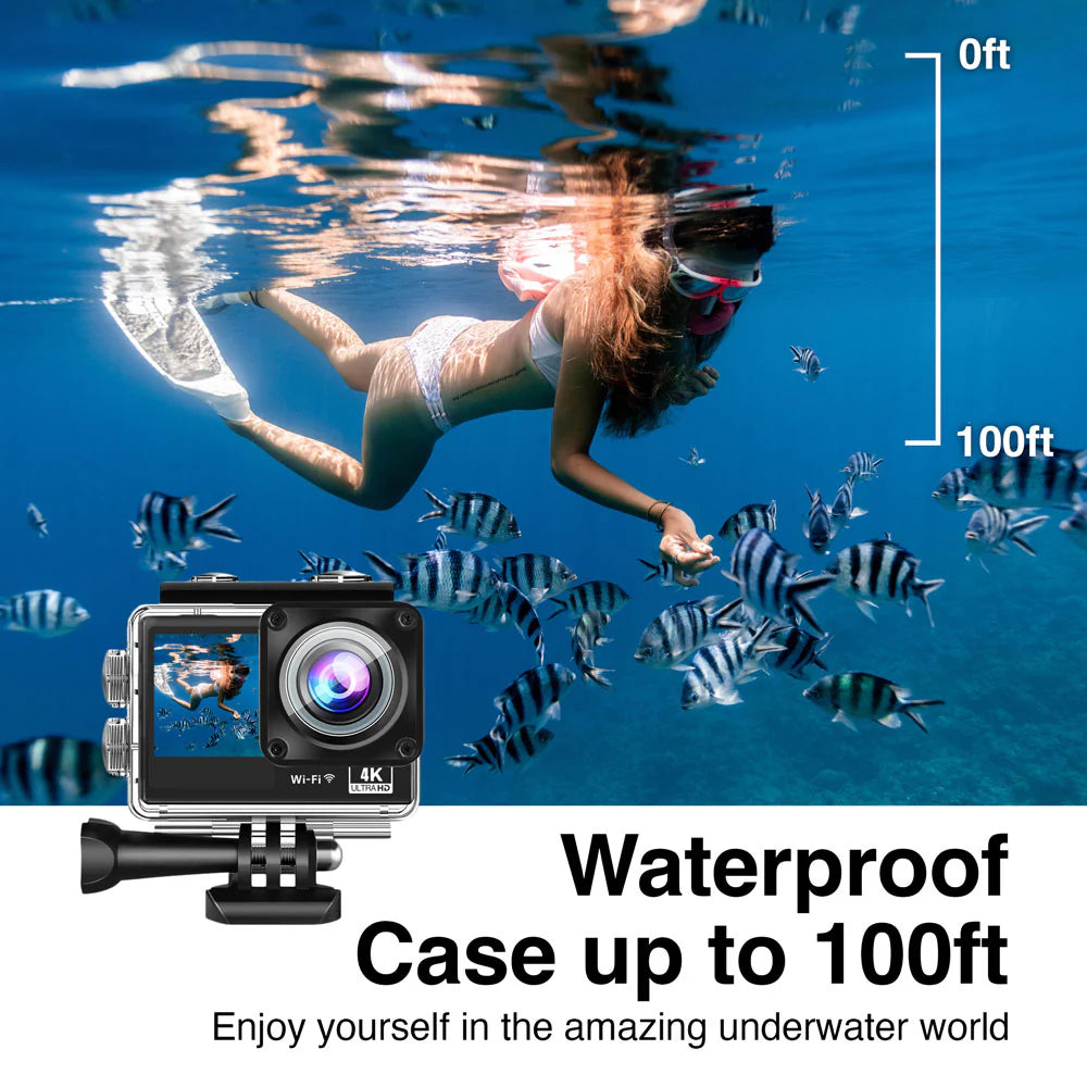 Argom Epic 85 - 4K Ultra HD Action Camera + Remote Control