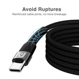 ArgomTech 10ft Type-C to Type-C 65W Nylon DuraSpeed Charging Cable (ARG-CB-0048BK)