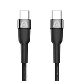 ArgomTech 10ft Type-C to Type-C 65W Nylon DuraSpeed Charging Cable (ARG-CB-0048BK)
