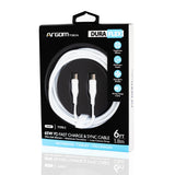 Argom 1.8m/6ft Dura Flex Type-C To type-C 65W Silicone Cable (ARG-CB-0070)