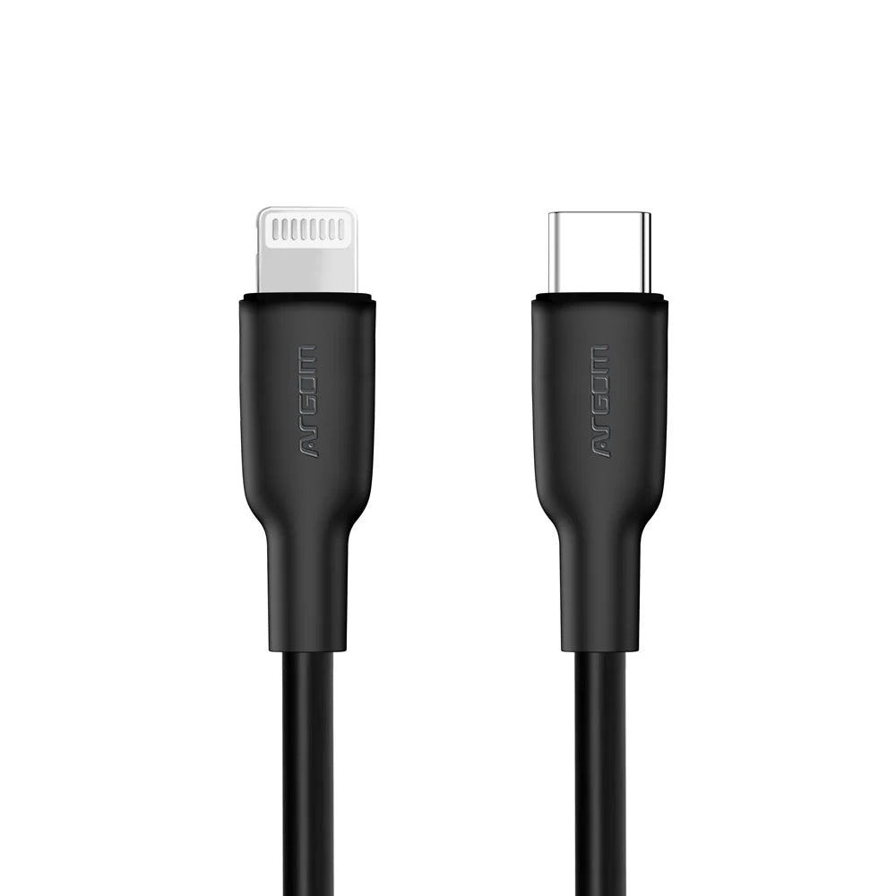 Argom 1.8m/6ft Dura Flex Type-C To Lightning 30W Silicone Cable (ARG-CB-0072)