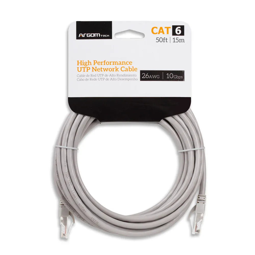 Argom 50ft UTP Cat6 Patch chord