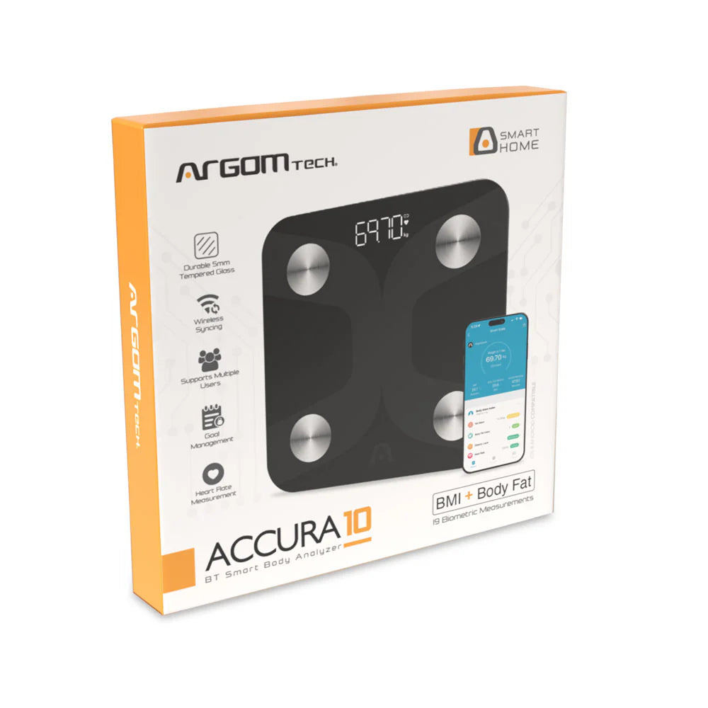 ArgomTech Accura 10 BT Smart Body Scale (ARG-SC-8210)