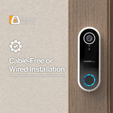 Argom Vision 2 Smart Wi-Fi 1080P FHD Video Doorbell with Chime