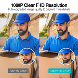 Argom Vision 2 Smart Wi-Fi 1080P FHD Video Doorbell with Chime